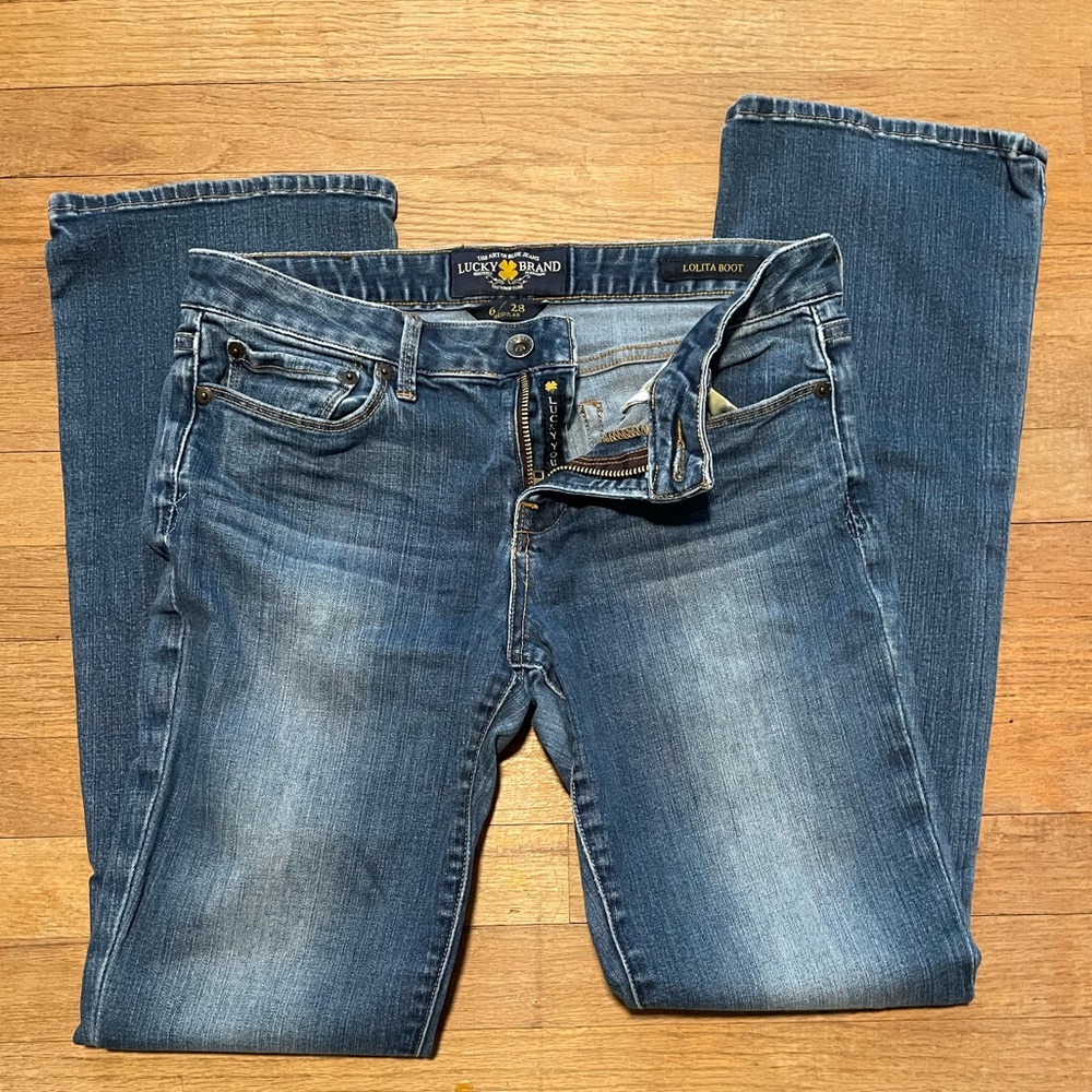 Lucky Brand Blue Boot Cut Jeans